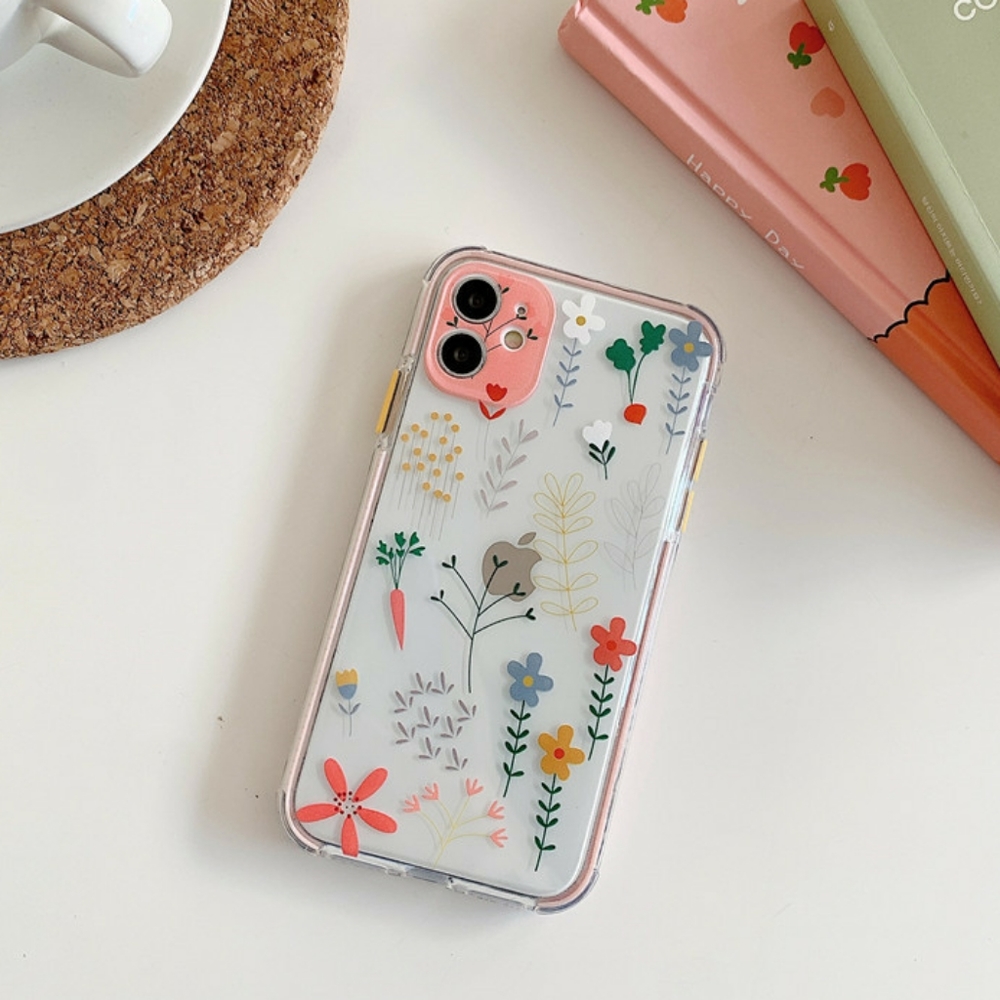 iPhone 11 Case iPhone 12 Case iPhone 12 Pro Max Case floral Shockproof - Picture 8 of 11